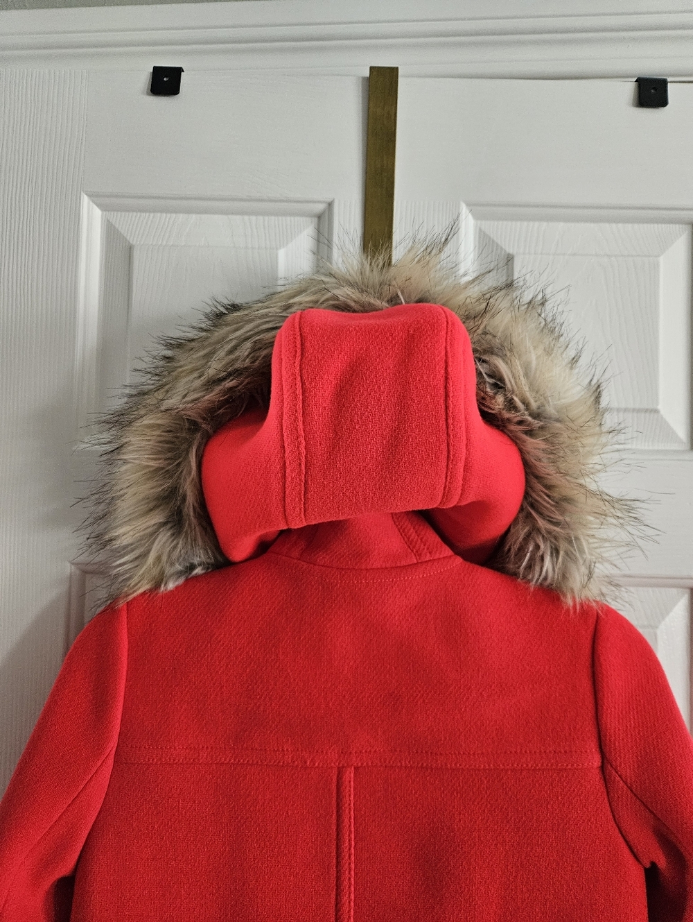 NWOT J.Crew New Chateau Parka Coat In Italian Stadium Cloth- Petite Size 00 - Picture 5 of 13